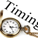 timing and marketing